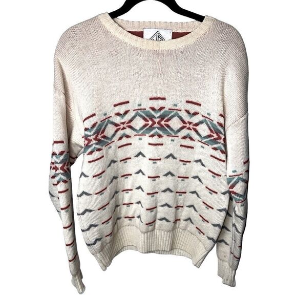 Sun Valley Sweater Men’s Size L Wool Pullover Vintage - Picture 1 of 6